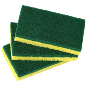 Green/Yellow Sponge - 6 Pack